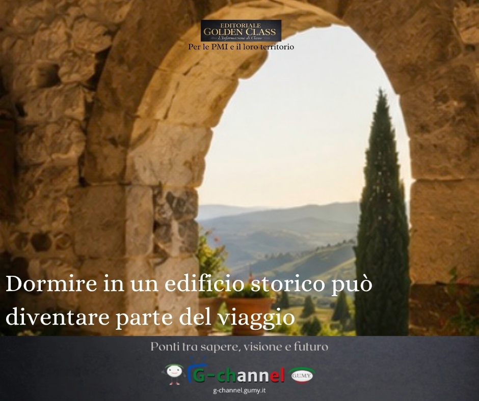 Dormire in un edificio storico può diventare parte del viaggio